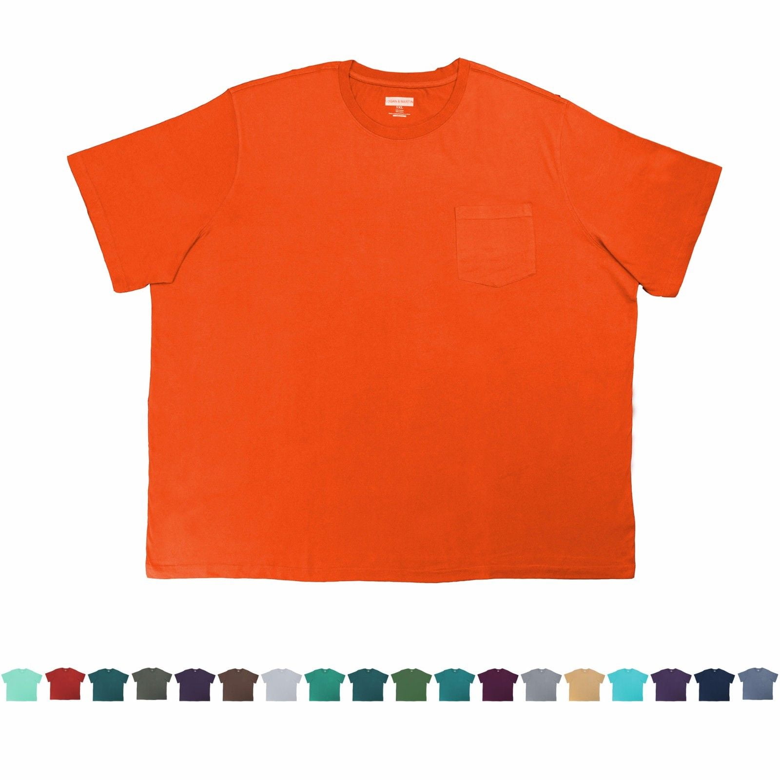 Lot Of 9 Pieces Logan /& Martin Men/'s Short Sleeve T-Shirt 100/% Cotton M-2XL
