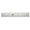 GENERAL 641 Flexible Steel Rule,150x22mm