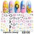 thumbnail image 1 of 1PCS Disney Cartoon Anime Mickey Mouse Princess Cartoon Nail Sticker Snow White Donald Duck Nail Decoration Repair Decal Gao Jinjia LED, 1 of 2