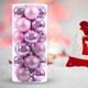thumbnail image 4 of Bolas de Navidad reutilizables, irrompibles, 4cm, decoración del hogar para bodas, 24 Uds. (rosa), 4 of 6