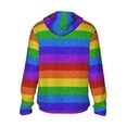 thumbnail image 4 of Xecao Colorful Glitter Rainbow for Sun Shirt-A lightweight, hoodie-style long-sleeve UV protection garment designed for other outdoor activities., 4 of 9