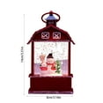 thumbnail image 3 of ufehgfjh up to 50% Off Christmas Decoration Exquisite Christmas Wind Lamps Small Oil Lamp Christmas Luminous Small House Night Light Desktop Gifts Ornaments Liquid capacity (100ml), 3 of 5