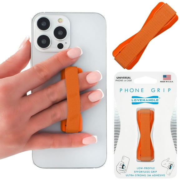 Carga inalámbrica universal para teléfono LOVEHANDLE, naranja