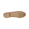 thumbnail image 4 of French Sole Emerald Suede Flat, 7, Pink, 4 of 5