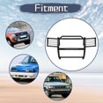 thumbnail image 6 of Kojem Front grille Guard Fit for 2001-2012 Ford Ranger Mazda Pickup Grill Protection Black Steel Bumper Brush, 6 of 11