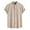 j-Beige20657, variant on LIIPEE Men Shirts Casual Solid Color Short Sleeve Stand Neck Fashion Buttons Shirt Male Loose Fit Tops With Pockets Spring Summer Comfortable Breathable Soft Daily Shirts,Beige,L
