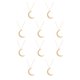 thumbnail image 2 of Sonducket Collar de luna Aleación resistente al desgaste ajustable Collares para mujer Oro Oro 10Conjunto, 2 of 6