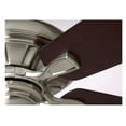 thumbnail image 5 of Luminance kathy ireland HOME Carrera Grande Eco 60" Ceiling Fan Fixture with 6-Speed Wall Control and Downrod | Energy Star Rated Motor | Light Kit Adaptable, Brushed Steel with Walnut Blades, 5 of 6