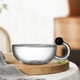 thumbnail image 1 of Tetera de vidrio con infusor de 210 ml, transparente, ideal para preparar té de hojas sueltas, ideal para la hora del té en familia y para recibir invitados. Aestivo | B | AESTIVO, 1 of 5