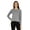 Heather Light Gray, variant on Inkmeso Perfect Long Sleeves T-shirt For Women Casual Regular Fit Basic Solid Everyday Tee T-shirts
