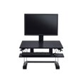 thumbnail image 2 of Ergotron WorkFit-TS Compact - Standing desk converter - rectangular - black - black base, 2 of 6