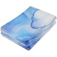 thumbnail image 3 of Dreamtimes Marble Soft Hand Towels 2-Piece Absorbent Bath Towel Decorative Fingertip Towels for Bathroom Gym Spa Hotel Beach Swimming Pool,14.4" x 28.3", 3 of 7