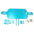 thumbnail image 1 of Bewildely RCGOFFLOW 1 Uds chasis confiable de aleación de aluminio para 1/18 Rc chasis Wltoys A959 A979 A969 959B 969B 979B RC pieza de coche Kits de construcción modelo Azul, 1 of 6