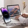 thumbnail image 5 of for iPhone 16 Pro Max 6.9" Case with Magnetic Ring Kickstand, Rugged Military Grade Shockproof Heavy Duty Case with Slide Camera Lens Cover for Apple iPhone 16 Pro Max JS-Black, 5 of 9