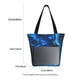 thumbnail image 3 of Fotbe Wolf Bolsa de Playa con Estampado, Bolsa de Hombro, Bolsa de Mano Espaciosa, Bolsa de Viaje Ligera, Bolsa de Compras Versátil, 3 of 6