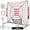 Red, variant on 7x7 ft Baseball & Softball Practice Net with Bow Frame for Batting, Hitting, Pitching, Portable Baseball Throwing Net with 2 Strike Zone Batting Tee, Carry Bag, Great for All Levels