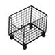 thumbnail image 3 of Organizador debajo del escritorio con ruedas, estante decorativo, carrito utilitario negro, archivador rodante para espacios pequeños, mesa, bolso, 3 of 8