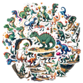 thumbnail image 5 of cartoon Dinosaur Stickers, Waterproof Dinosaur Sticker for Water Bottle Laptop Phone Cases Planner Skateboard Luggage Helmet Party Favor Decor, Ideal for Adults Teens Teacher Rewards, 5 of 8