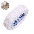 thumbnail image 1 of Bienvenido, cinta de encaje ancho con borde festoneado de encaje vintage, cinta de ganchillo para decoración de bodas, paquete de Navidad, suministros para manualidades de costura DIY, 1 of 8
