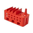 thumbnail image 2 of Baoblaze Cable Management Box Cords Cable Cord Organizer Hider for USB Hubs Home Desk Red, 2 of 8