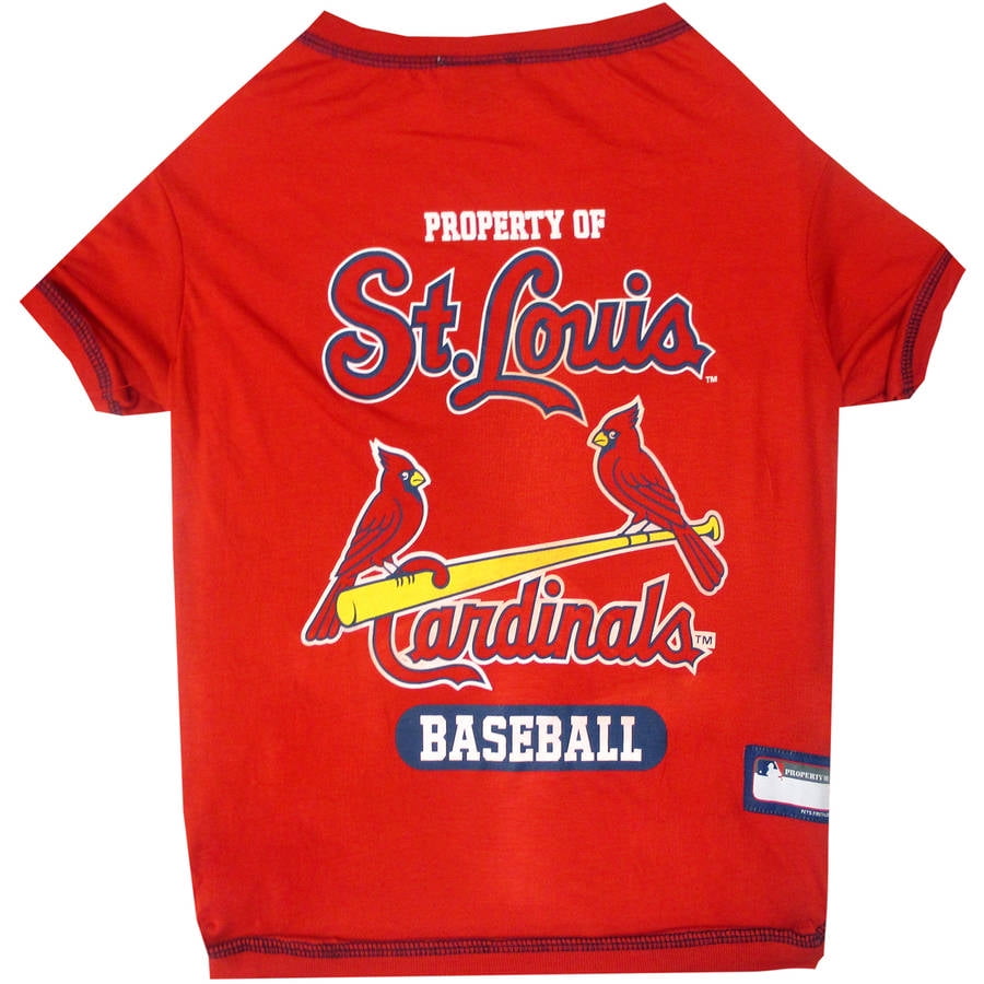 Pets First MLB St. Louis Cardinals Pet T-shirt, Assorted Sizes by Pets First