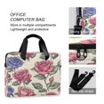 thumbnail image 4 of Laptop Bag Laptop Briefcase 15.7 x 3 x 11.8 Inches Laptop Bag Briefcases Laptop Storage Travel Laptop Bag Work Laptop Bag Pink Oil Painting Rose, 4 of 8