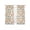 beige, variant on Thanksgiving Eucalyptus Sheer Curtains 63 Inch Length 2 Panels Set, Fall Leaves Autumn Retro Plants Voile Window Treatment Rod Pocket Curtains Sheers Drapes for Bedroom/Living Room/Kitchen 52x"63"x2