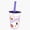 1pcs, variant on Cute Feline Kitty Cat Bubble Tea Sweet Pink Milk Tapioca Pearl Drink Decal For Girls Water Bottle Sticker