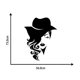 thumbnail image 2 of Barber Shop Wall Decals For Sofa Background Featuring Modern Style And Decorative Function In Black 1Pcs, 2 of 2