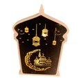 thumbnail image 2 of Adornos de islámicos Eid Mubarak, adornos de de Ramadán, de noche, luces artesanales para , Festival islámico, comedor DIY castillo Fernando Decoraciones de Eid Mubarak, 2 of 8