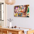 thumbnail image 4 of Cuadros Decorativos Taladro redondo completo 5D DIY dibujos animados Shorty adornos diamante pintura Kit decoración del hogar Ehuebsd Nuevos Originales, 4 of 9