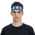 thumbnail image 2 of Daiia Nurse Doctor Gnomes printed Men's Performance Headband,Sports Headbands,Moisture Wicking Workout Headband, 2 of 9