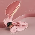 thumbnail image 4 of Ejercitador de muslo interno para hombres y mujeres, fortalecimiento muscular del muslo, ángulo giratorio, cómodo fortalecedor, tóner antideslizante , Rosado shamjiam entrenador de cadera, 4 of 9