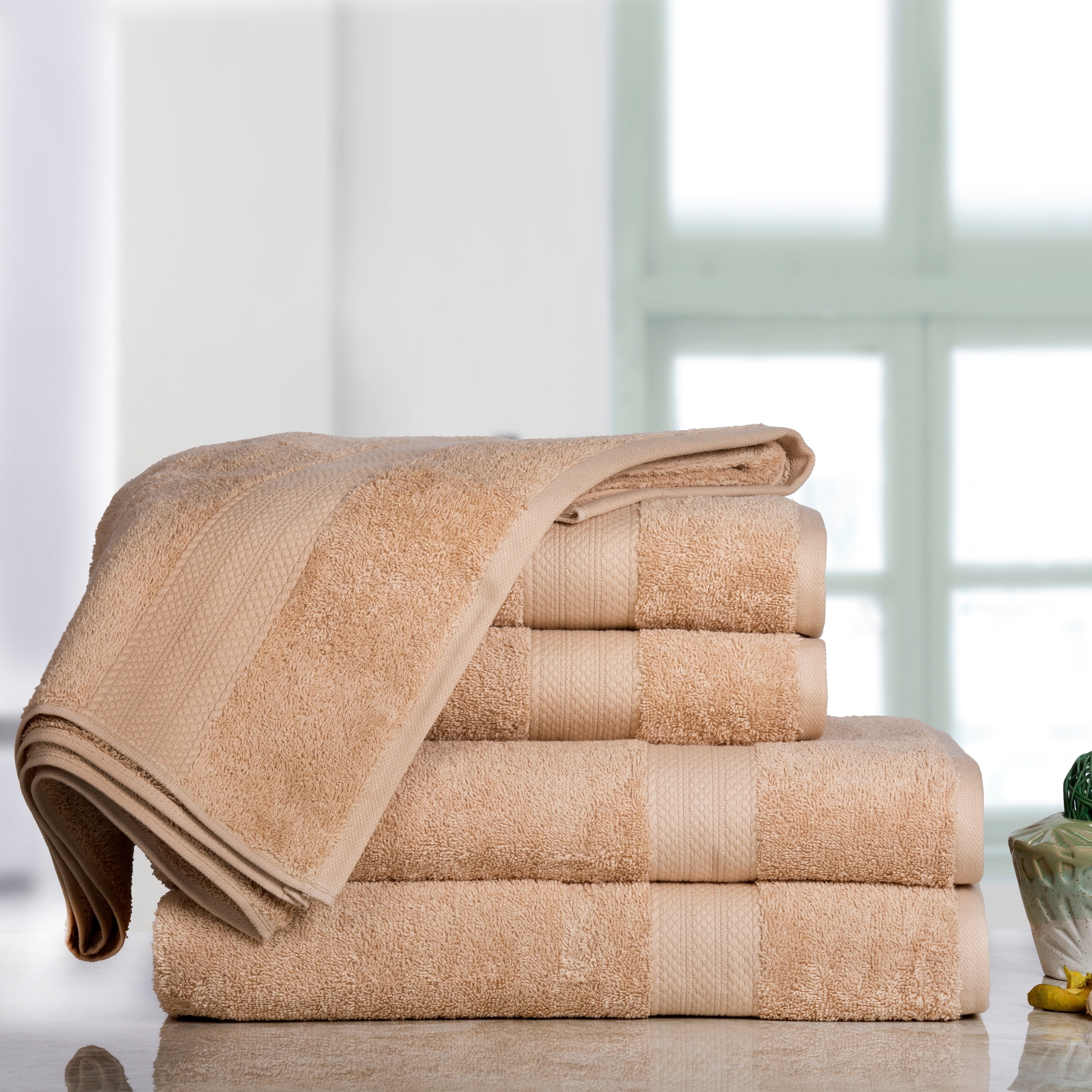 Affinity Home Collection Cotton Oversize Bath Sheets and Bath Towels (5