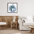 thumbnail image 3 of Stupell Industries French Country Blue Pumpkin With Flowers Black Floating Frame Canvas Art, 18 x 18, by Creative Studio, 3 of 8