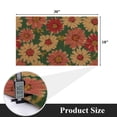 thumbnail image 2 of MeyJey Doormat Floral 18"x30" for Indoor Outdoor, Non Slip Door Mat Absorbent Utility Entryway Rug for Front Back Door, Dirt Trapper, All Season, Multicolor, 2 of 9