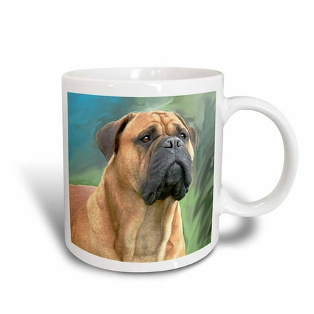 - 3dRose Bullmastiff, Ceramic Mug, 15-ounce
