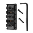 thumbnail image 3 of BIBABLYKE Guitar String Locking Nut with Mounting Screws and Wrench for Electric Guitar Tremolo Bridge Lock System Durable, 3 of 7