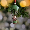 thumbnail image 1 of Xihbxyly Ofertas de Liquidación de Hoy Ofertas Prime Globos Navideños Pintados con Hierro, Árbol de Navidad, Ciervo, Muñeco de Nieve, Papá Noel, Decoración, Colgante Pequeño, 1 of 6