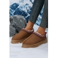 thumbnail image 6 of Casual Round Toe Slip-On Snow Boots with Aztec Print Design for Daily Wear - [ZhiHiMeRi] | (US 8)39, 6 of 10