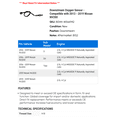 thumbnail image 2 of Downstream Oxygen Sensor - Compatible with 2013 - 2019 Nissan NV200 2014 2015 2016 2017 2018 2020 2021, 2 of 2