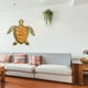 thumbnail image 5 of Tortuga Colgante De Pared Tortuga De Metal Decoración Del Hogar Esculturas De Animales Marinos Regalo Para Los Amantes Del Océano Guardurnaity HA039932-02, 5 of 6
