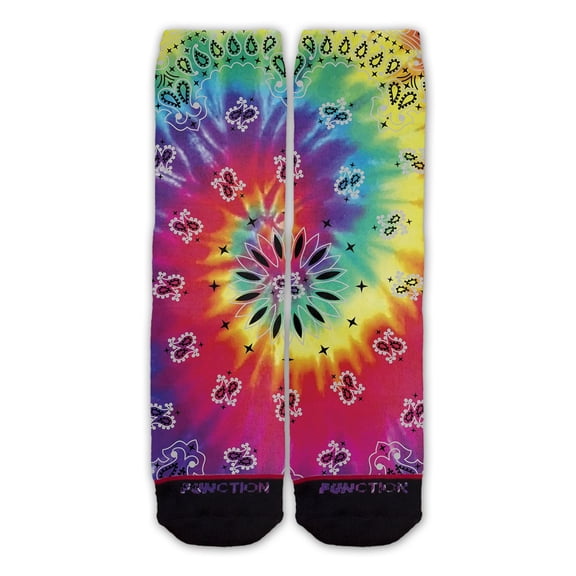 Function - Tie Dye Bandana Fashion Socks