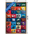 thumbnail image 3 of NFL League - Logos 24 Wall Poster, 22.375" x 34" Framed, 3 of 4