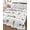White, variant on Full Size Quilt Bedding Set, Beige Birds Reversible Summer Quilt 3 Pieces, Funny Cute Snowflake Wire Sparrow Rustic Lightweight Bedspreads Coverlets with 2 Pillow Shams for All Seasons