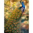 thumbnail image 2 of Cuadros Decorativos Kit de pintura de diamantes 5D mosaico de diamantes redondos completos de animales de pavo real DIY DQrwqpou Nuevos Originales, 2 of 9