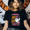 thumbnail image 3 of Ghouls Just Wanna Have Fun Ghost Pumpkin Gamer Halloween T-Shirt, Ash, Size 2XL, 3 of 6