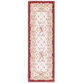 thumbnail image 2 of Safavieh Chelsea Zoja Geometric Runner Rug, Ivory/Burgundy, 2'6" x 8', 2 of 11