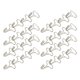thumbnail image 4 of Car Seat Hooks Car Seat Pad Fixing Hooks Vehicle Seat Cover Installation Silver Iron Easy Installation Convenient Application 200Pcs, 4 of 5