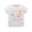M362 White, variant on Tfken Summer Girls Tshirts Animal Print Short Sleeve Crew Neck Tops Daily Wear Trendy Kids Comfortable Shirts Green Size 3 Years